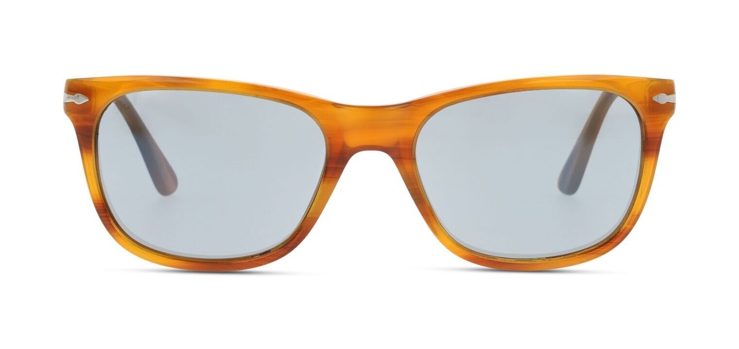 Lunettes de soleil Persol Rectangle 0PO3291S Marron pour Homme