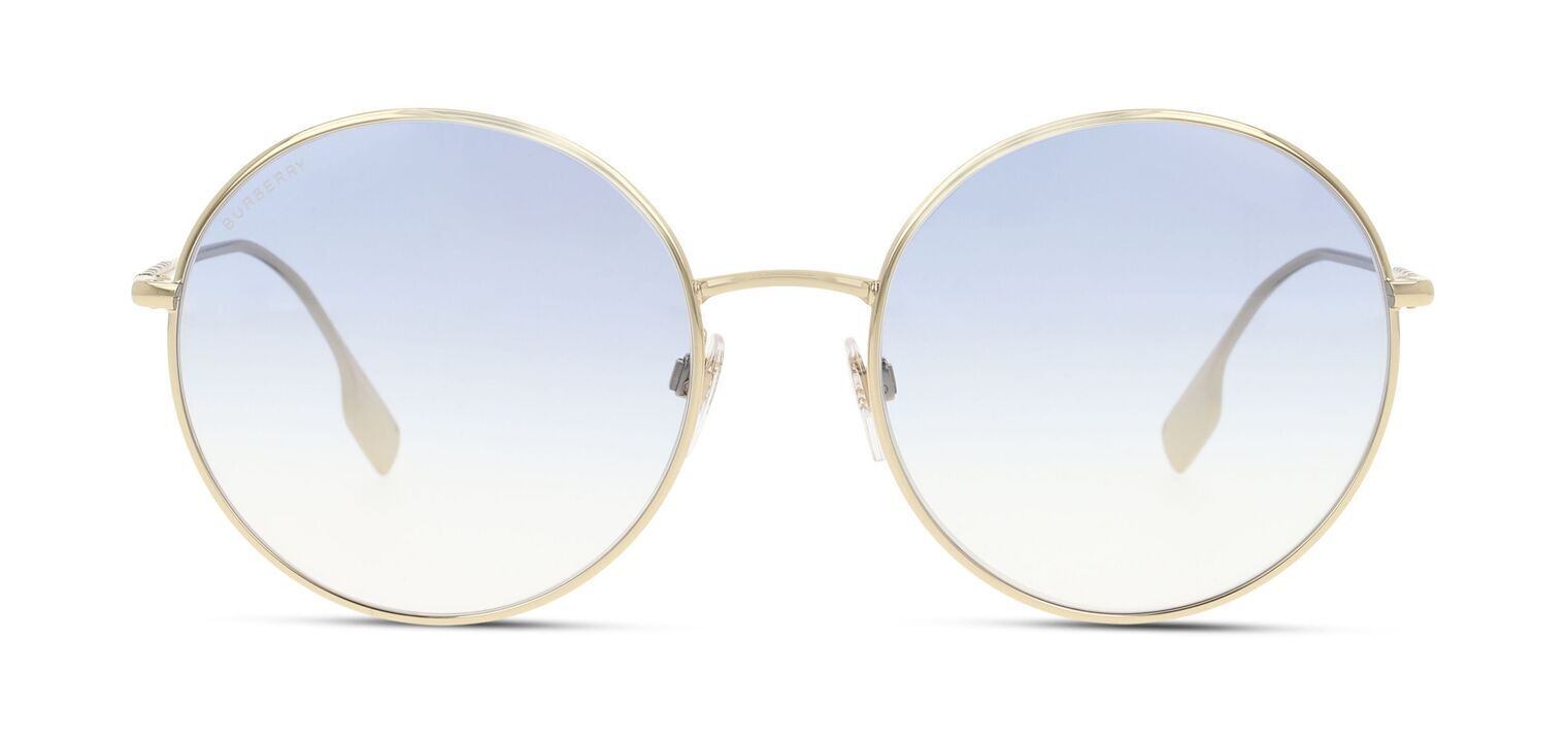 Burberry Rund Sonnenbrillen 0BE3132 Gold für Damen