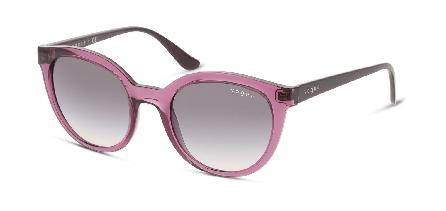 Vogue Oval Sunglasses 0VO5427S Purple for Woman