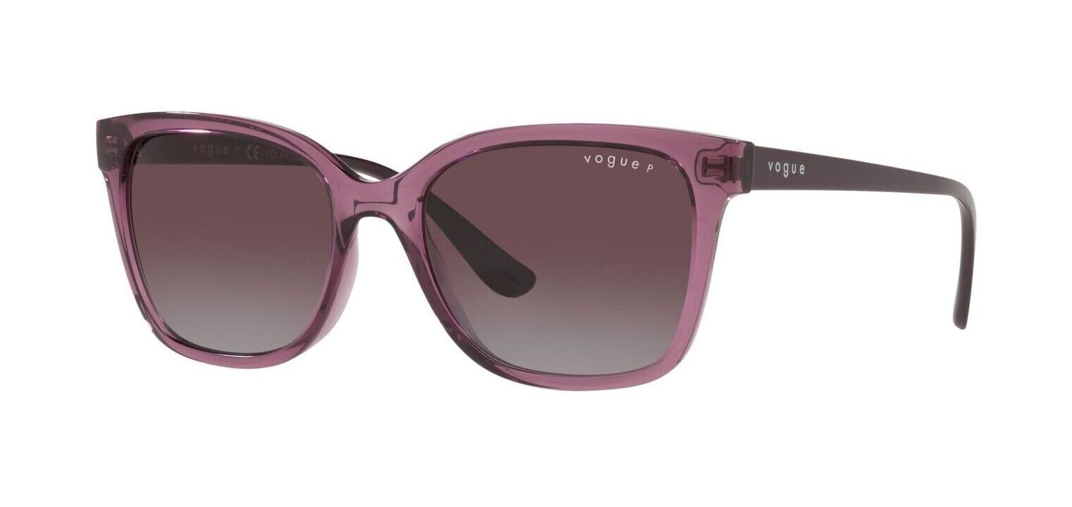 Lunettes de soleil Vogue Rectangle 0VO5426S Violet pour Femme