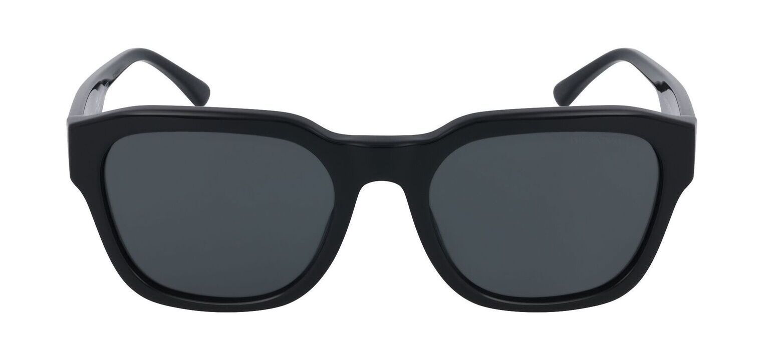 Emporio Armani Rechteckig Sonnenbrillen 0EA4175 Schwarz für Herr