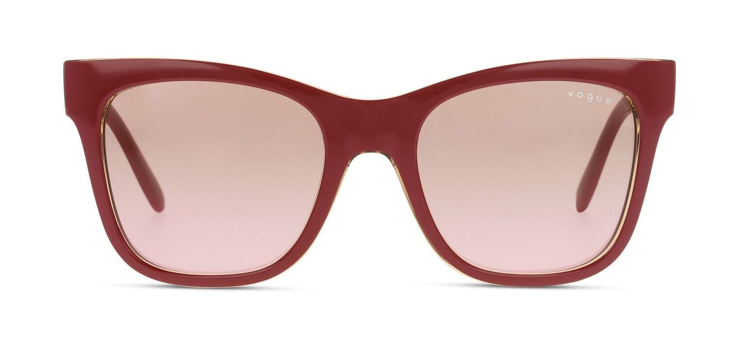 Lunettes de soleil Vogue Papillon 0VO5428S Rouge pour Femme