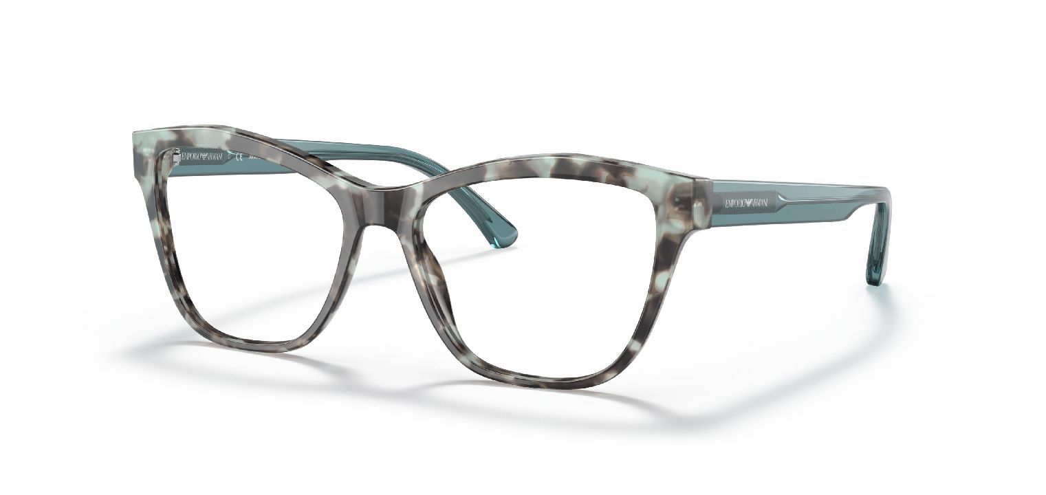 Lunettes de vue Emporio Armani Papillon 0EA3193 Bleu pour Femme