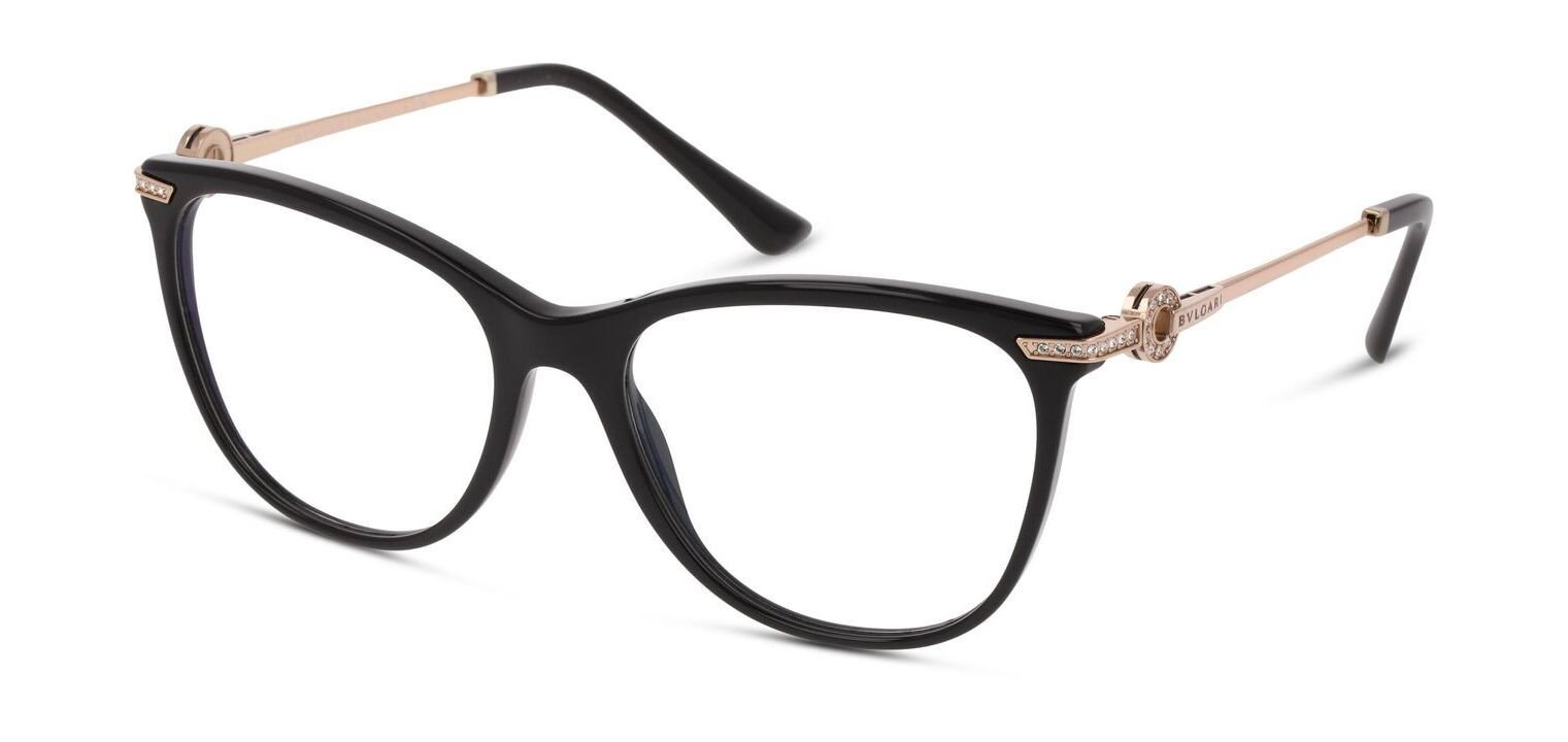 Bvlgari Rund Brillen 0BV4209B Schwarz für Dame