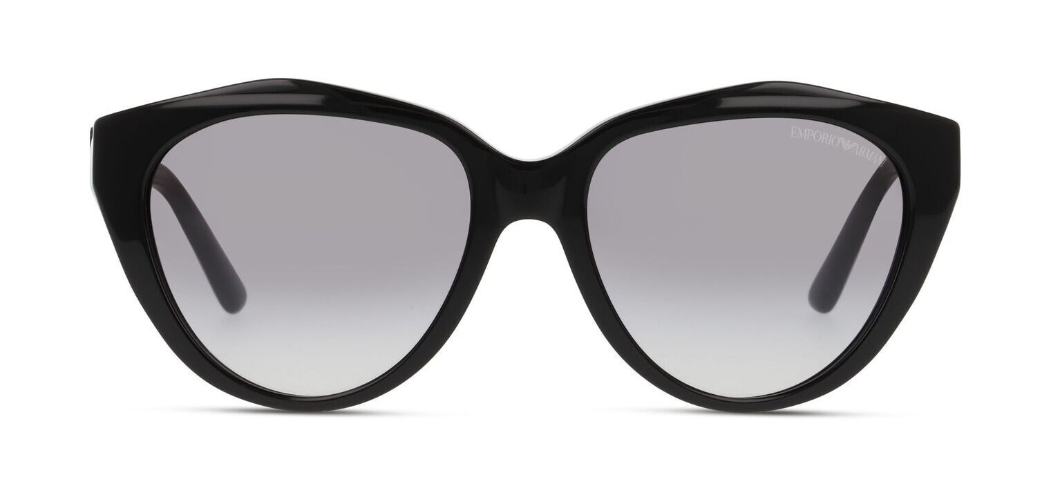 Lunettes de soleil Emporio Armani Papillon 0EA4178 Noir pour Femme