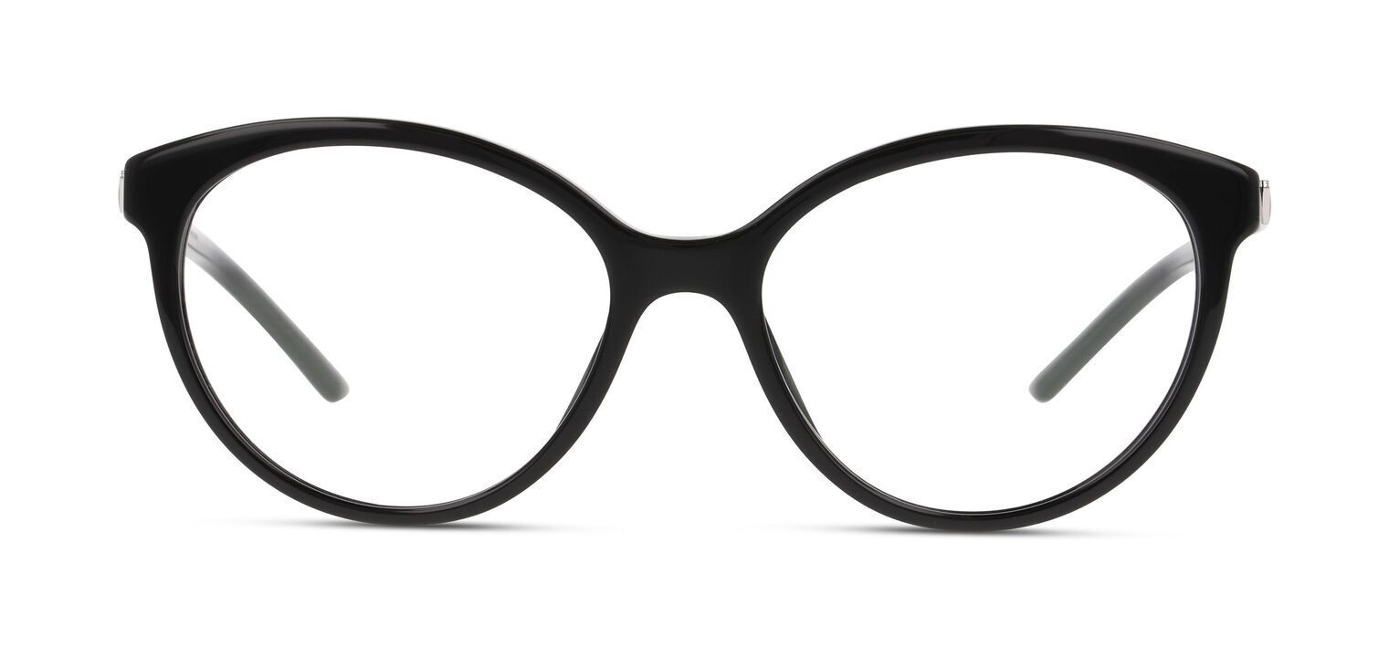 Prada Schmetterling Brillen 0PR 08YV Schwarz für Dame
