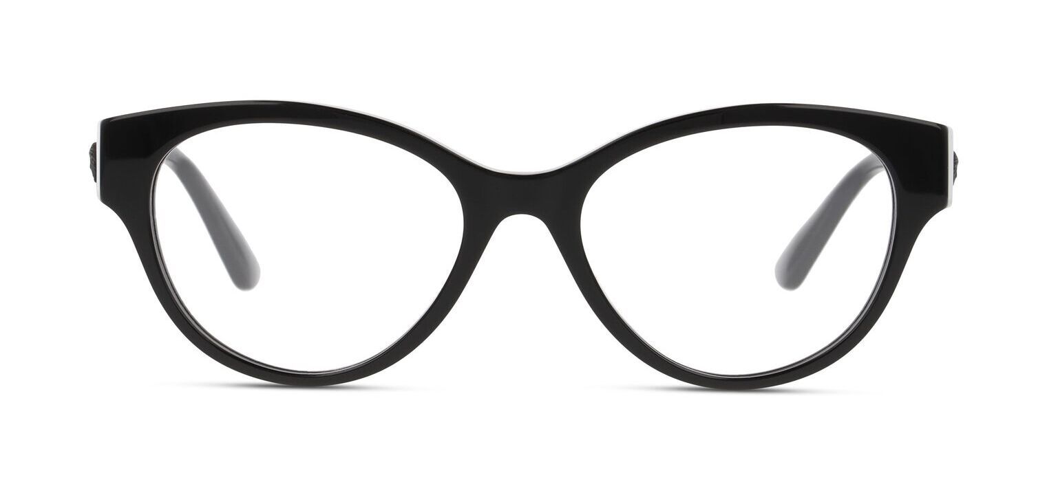 Versace Schmetterling Brillen 0VE3313 Schwarz für Dame
