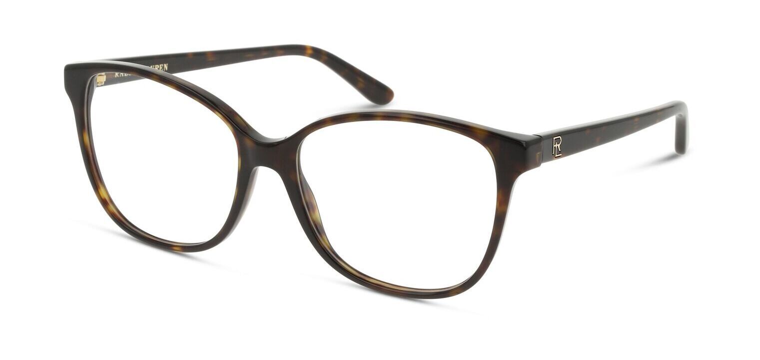 Lunettes de vue Ralph Lauren Papillon 0RL6222 Havana pour Femme