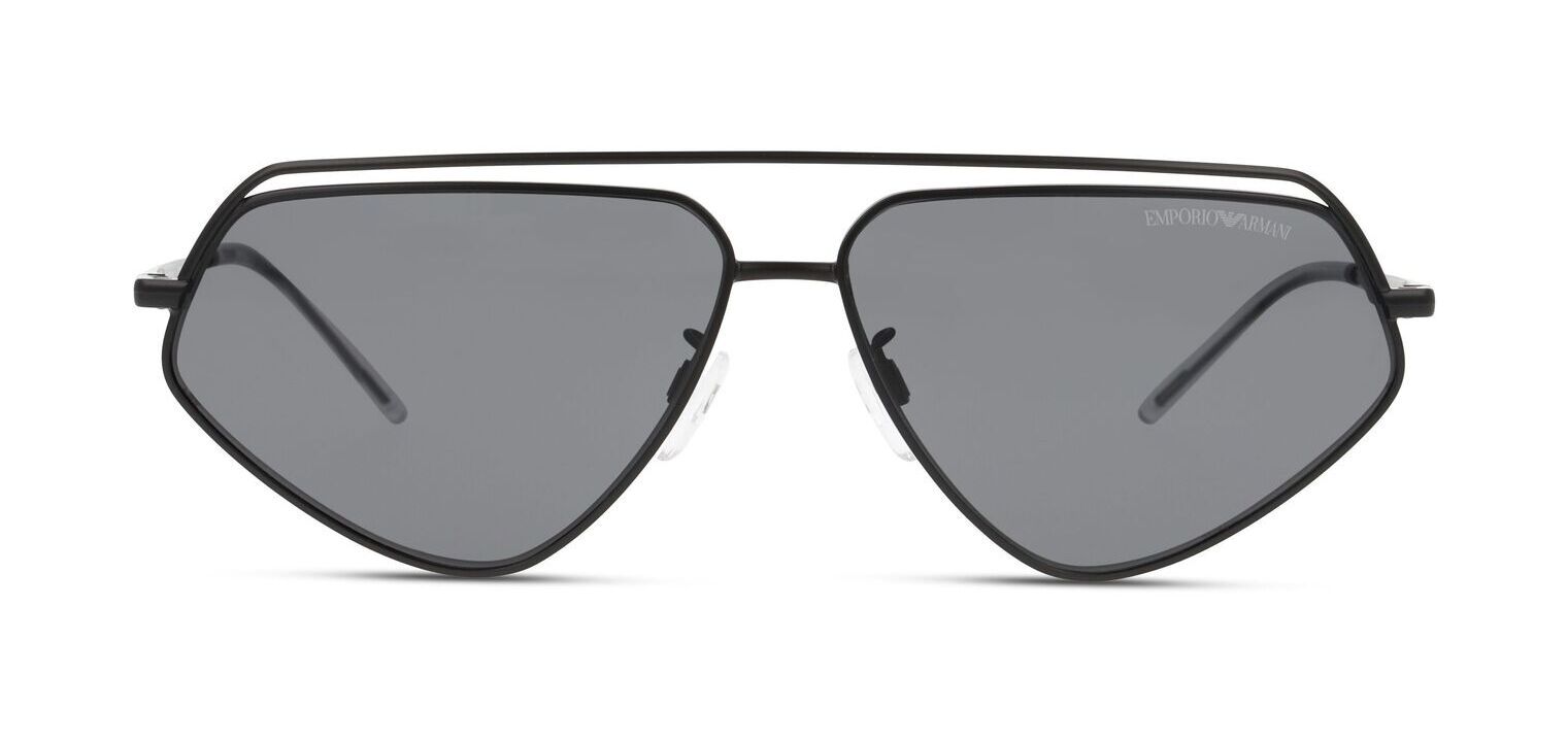 Emporio Armani Rechteckig Sonnenbrillen 0EA2126 Mattschwarz für Herren