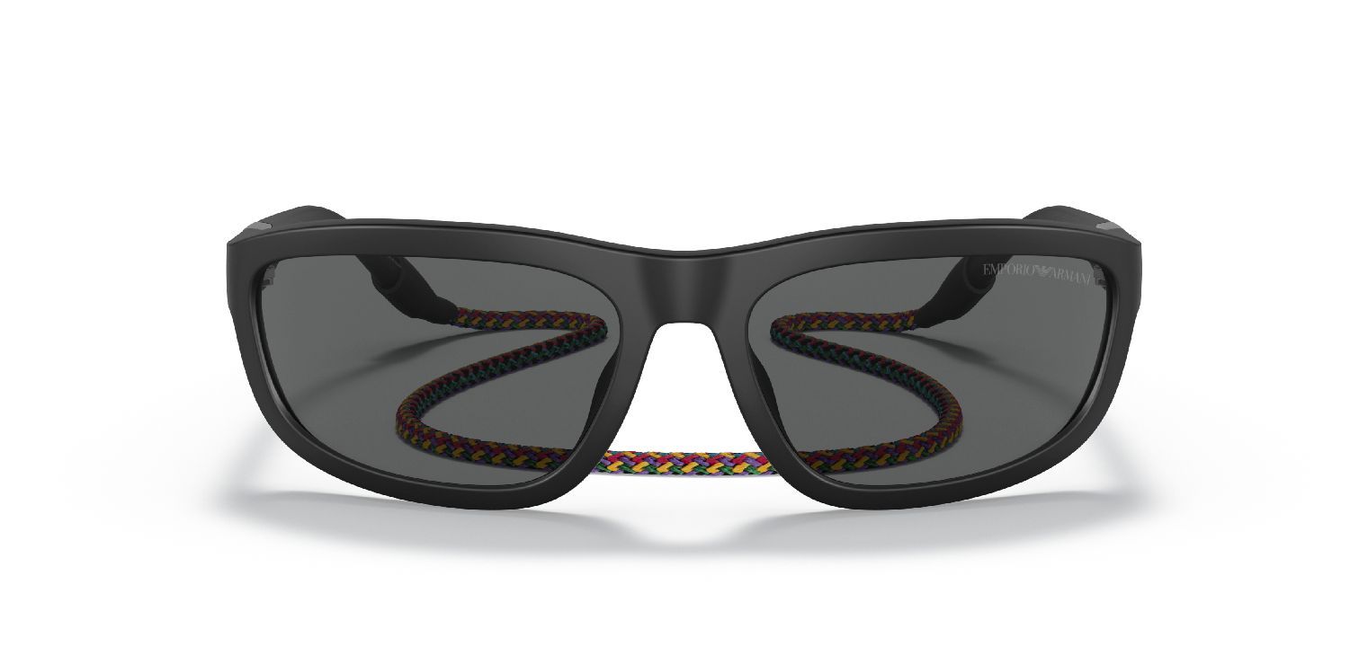 Emporio Armani Carré Sunglasses 0EA4183U Black for Man