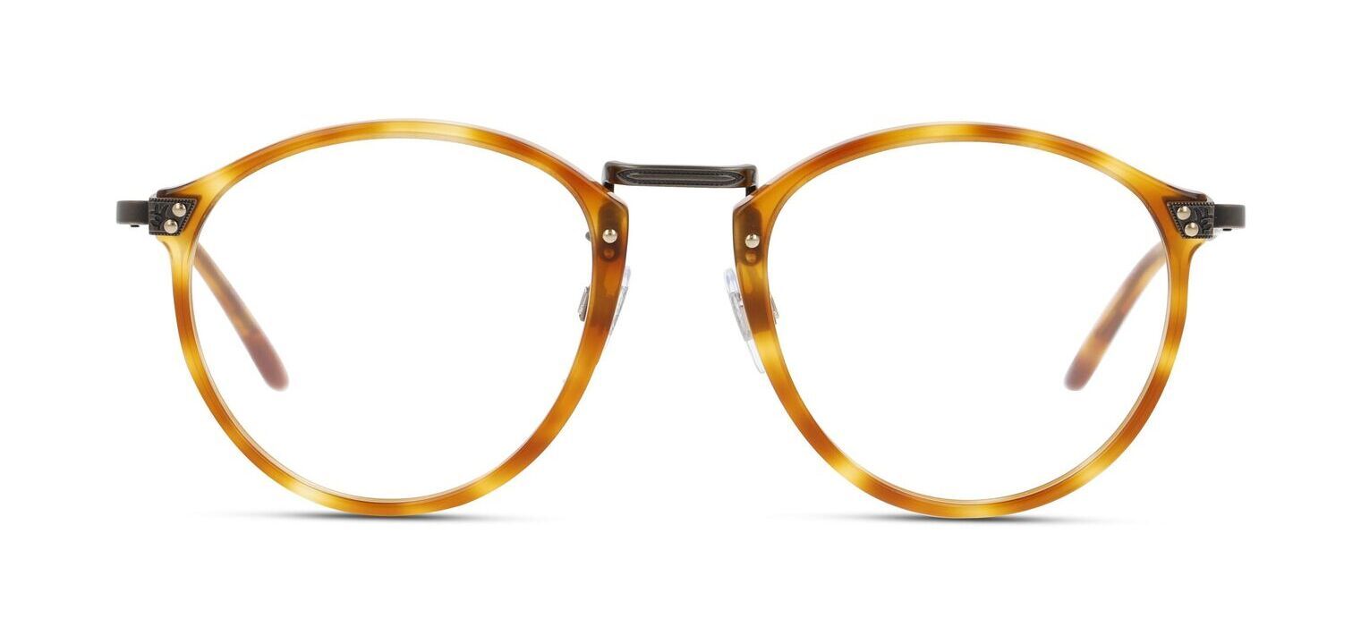Giorgio Armani Round Eyeglasses 0AR318M Havana for Man