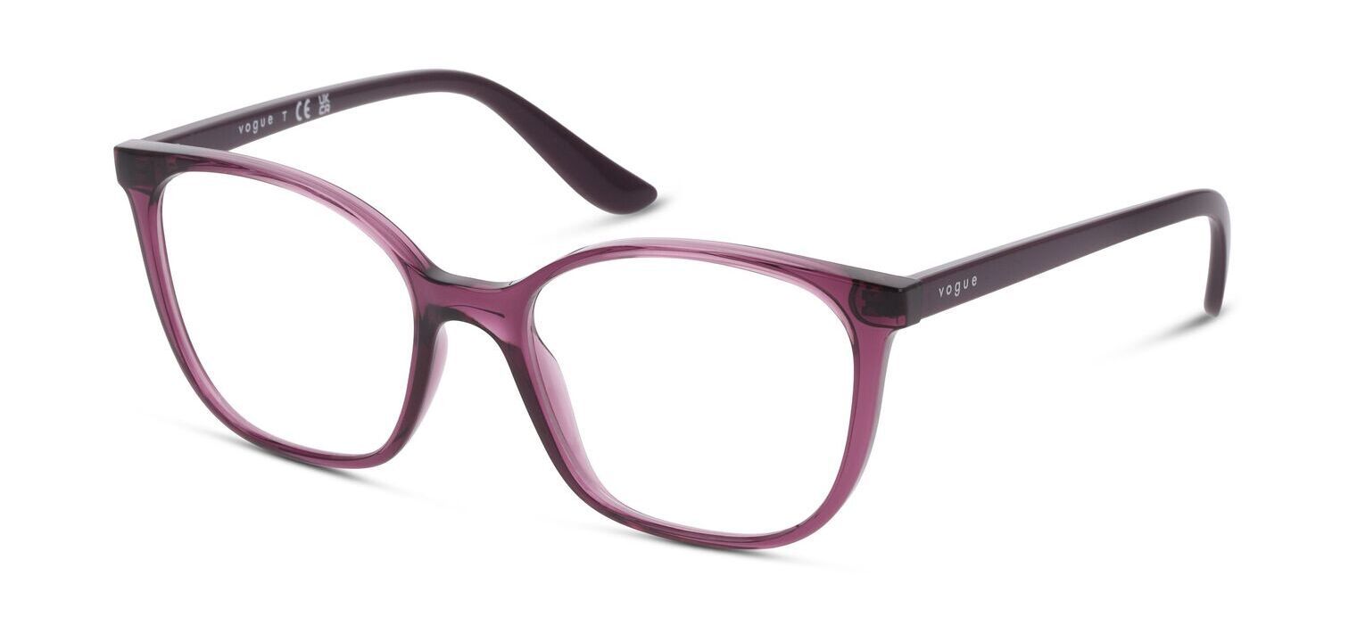 Vogue Cat Eye Eyeglasses 0VO5356 Purple for Woman