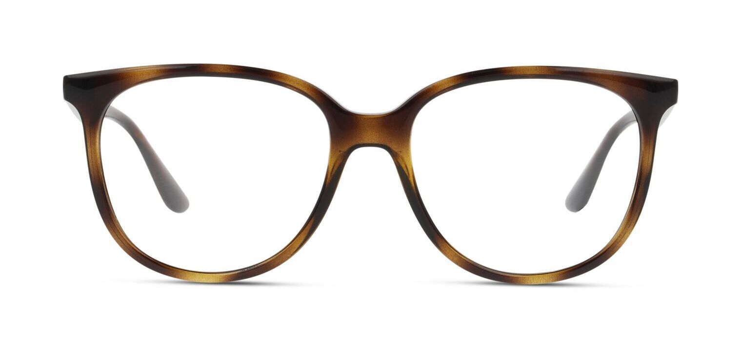 Ray-Ban Rechteckig Brillen 0RX4378V Havana für Damen