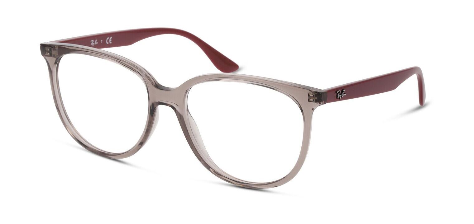 Lunettes de vue Ray-Ban Rectangle 0RX4378V Gris pour Femme