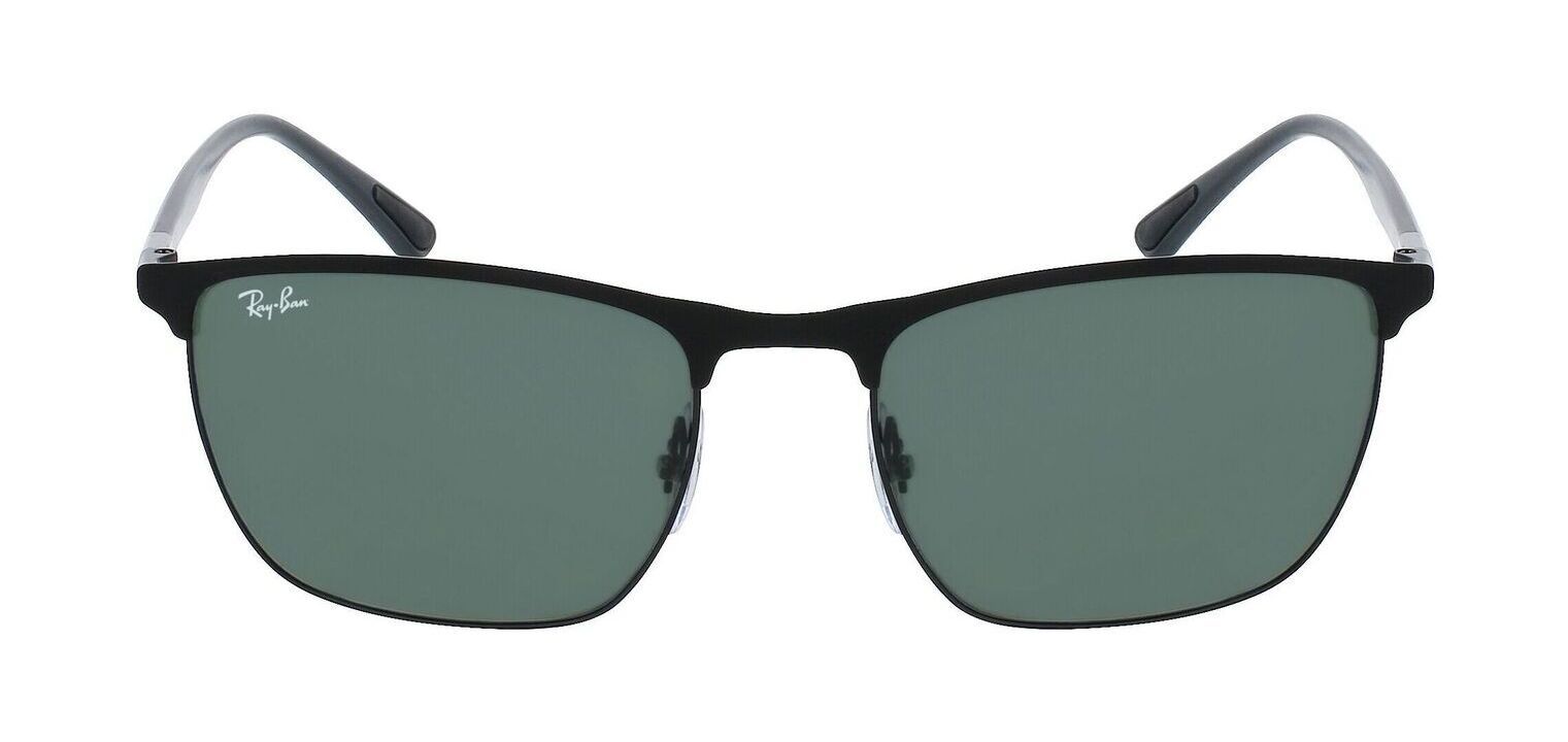 Ray-Ban Quadratisch Sonnenbrillen 0RB3686 Schwarz für Damen/Herren