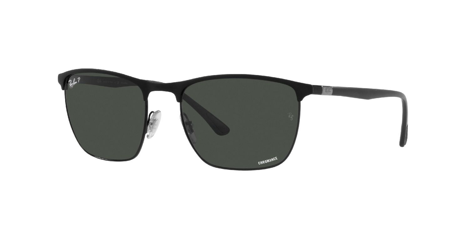 Lunettes de soleil Ray-Ban Rectangle 0RB3686 Noir pour Homme-Femme