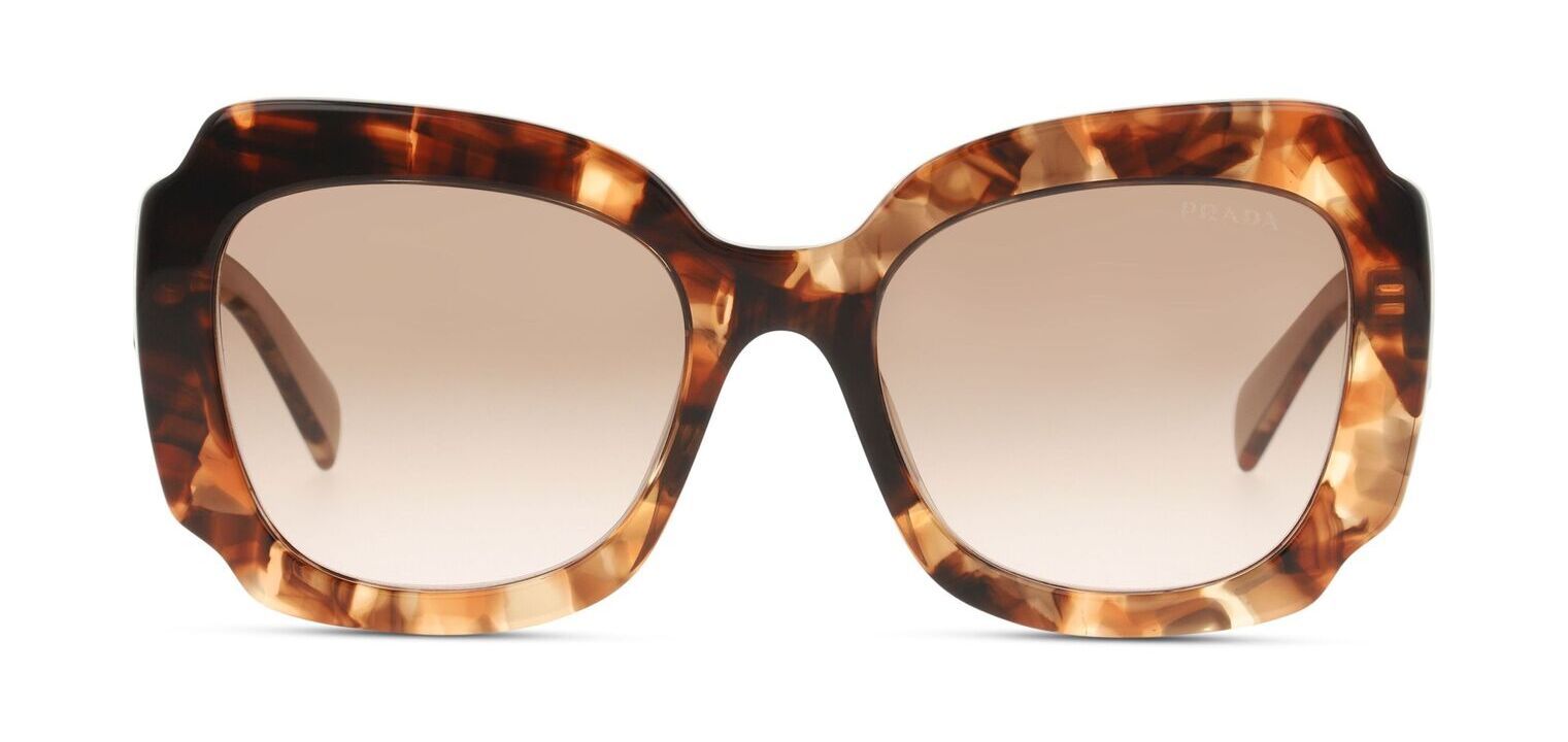 Prada Rechteckig Sonnenbrillen 0PR 16YS Schildpatt für Damen
