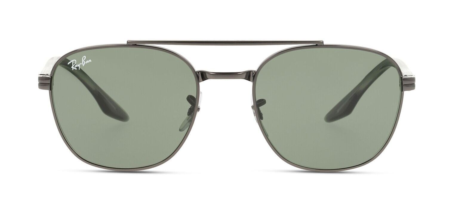 Lunettes de soleil Ray-Ban Rectangle 0RB3688 Gris pour Homme-Femme