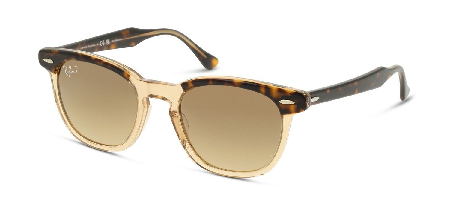 Ray-Ban Rechteckig Sonnenbrillen 0RB2298 Schildpatt für Damen/Herren