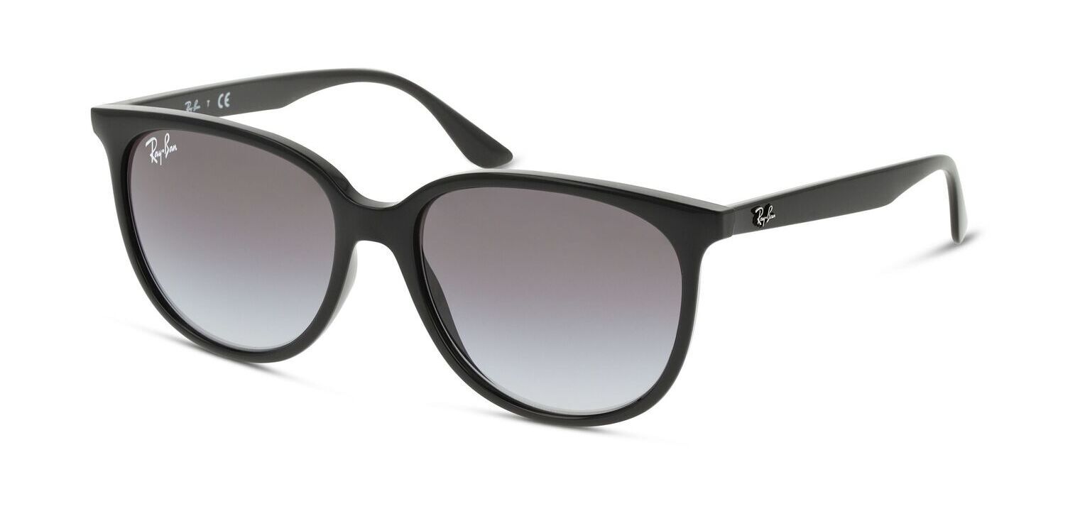 Ray-Ban Rechteckig Sonnenbrillen 0RB4378 Schwarz für Damen