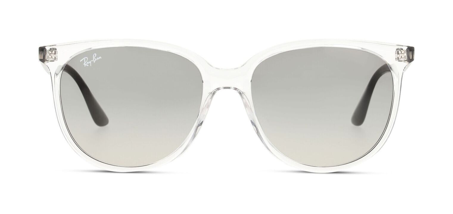 Ray-Ban Rechteckig Sonnenbrillen 0RB4378 Transparent für Dame
