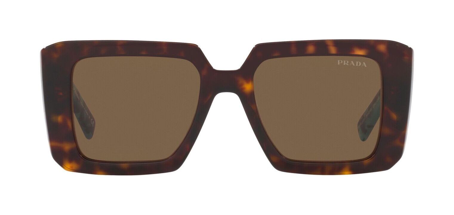 Prada Rectangle Sunglasses 0PR 23YS Tortoise shell for Woman