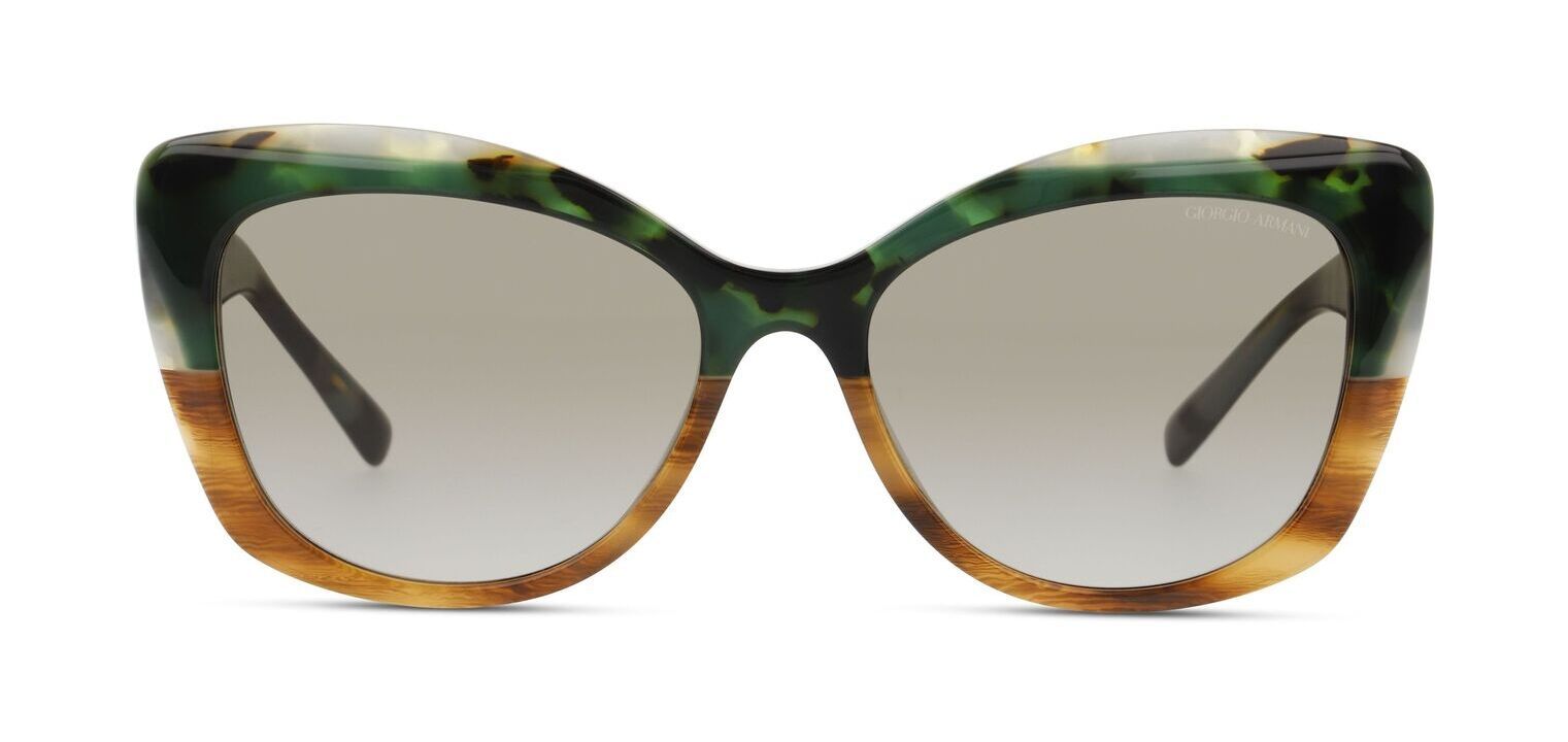 Lunettes de soleil Giorgio Armani Papillon 0AR8161 Vert pour Femme Visilab