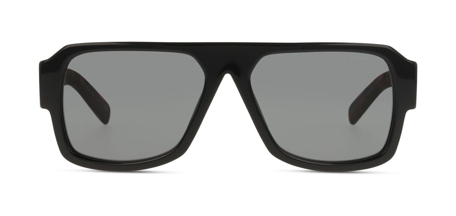 Prada Pilot Sunglasses 0PR 22YS Black for Man