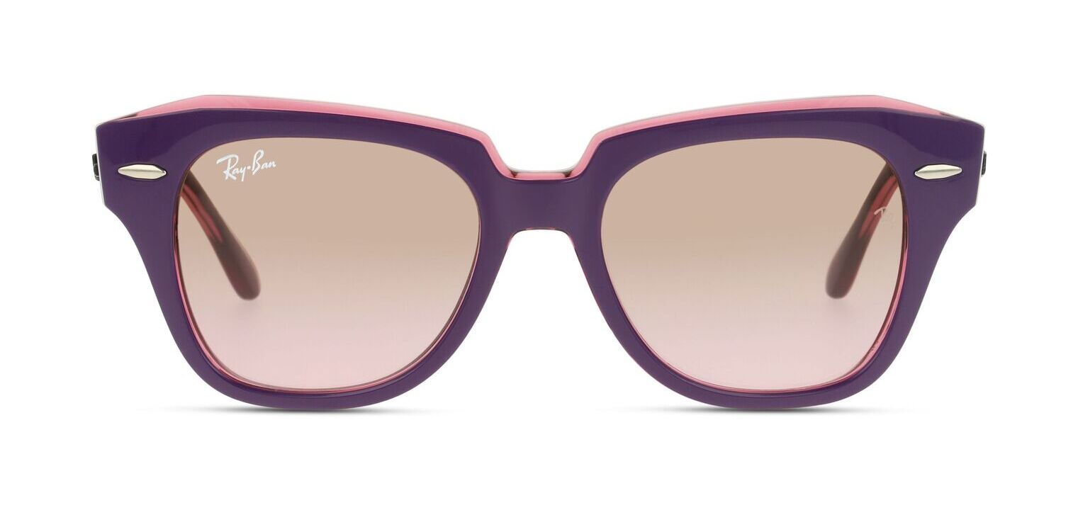 Lunettes de soleil Ray-Ban Wayfarer 0RJ9186S Violet pour Enfant