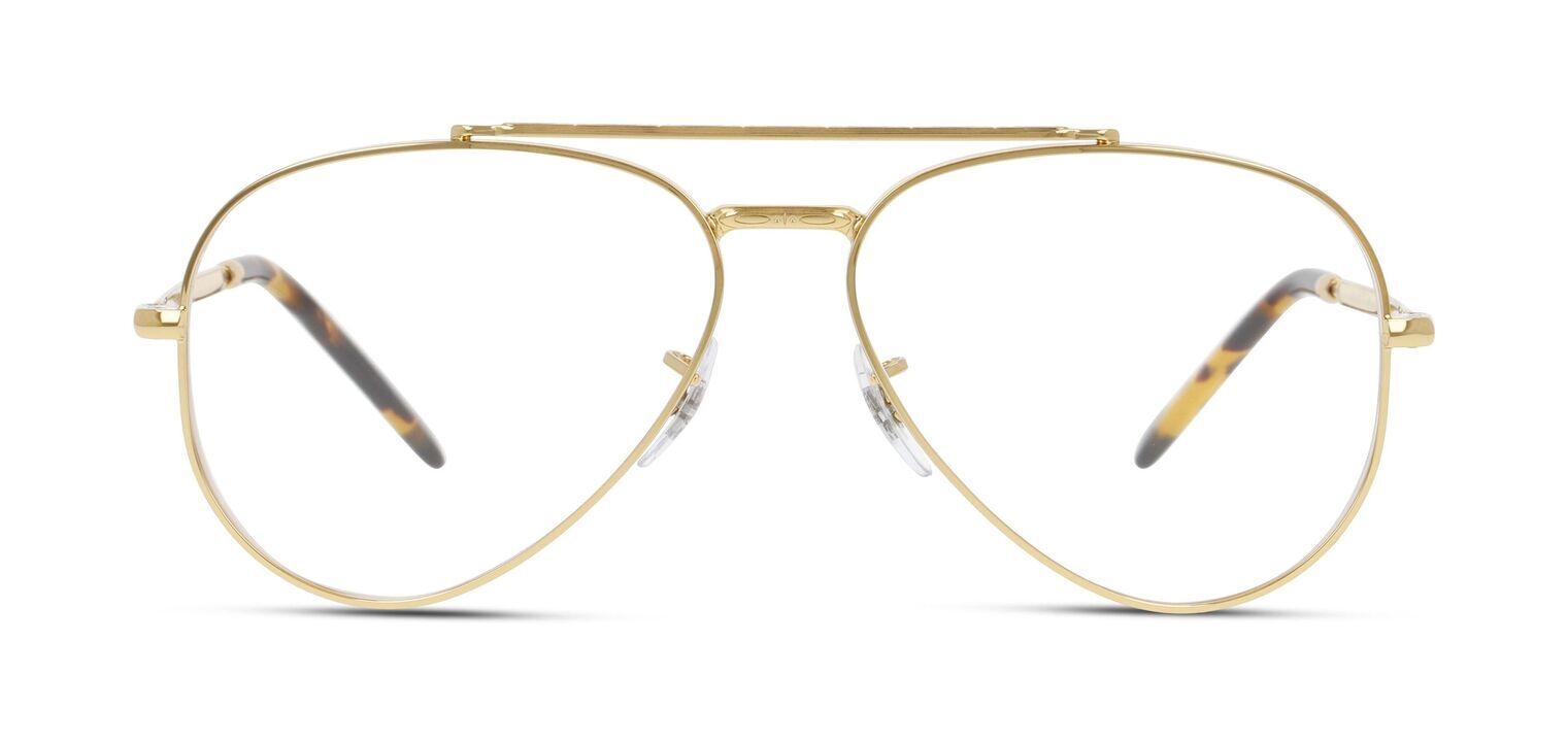 Ray-Ban Pilot Eyeglasses 0RX3625V Gold for Unisex