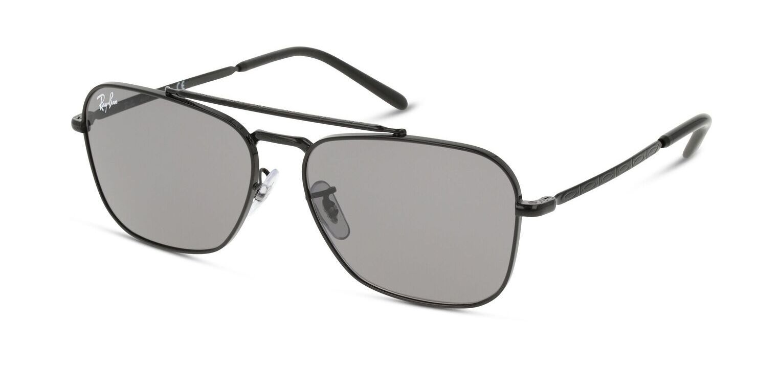 Lunettes de soleil Ray-Ban Rectangle 0RB3636 Noir pour Homme-Femme