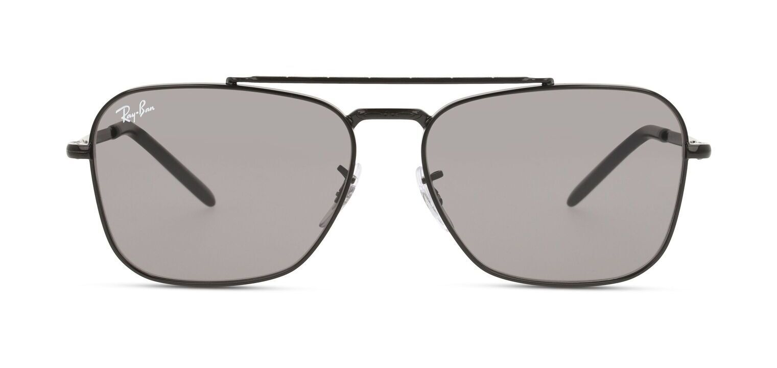 Ray-Ban Rechteckig Sonnenbrillen 0RB3636 Schwarz für Herr-Dame