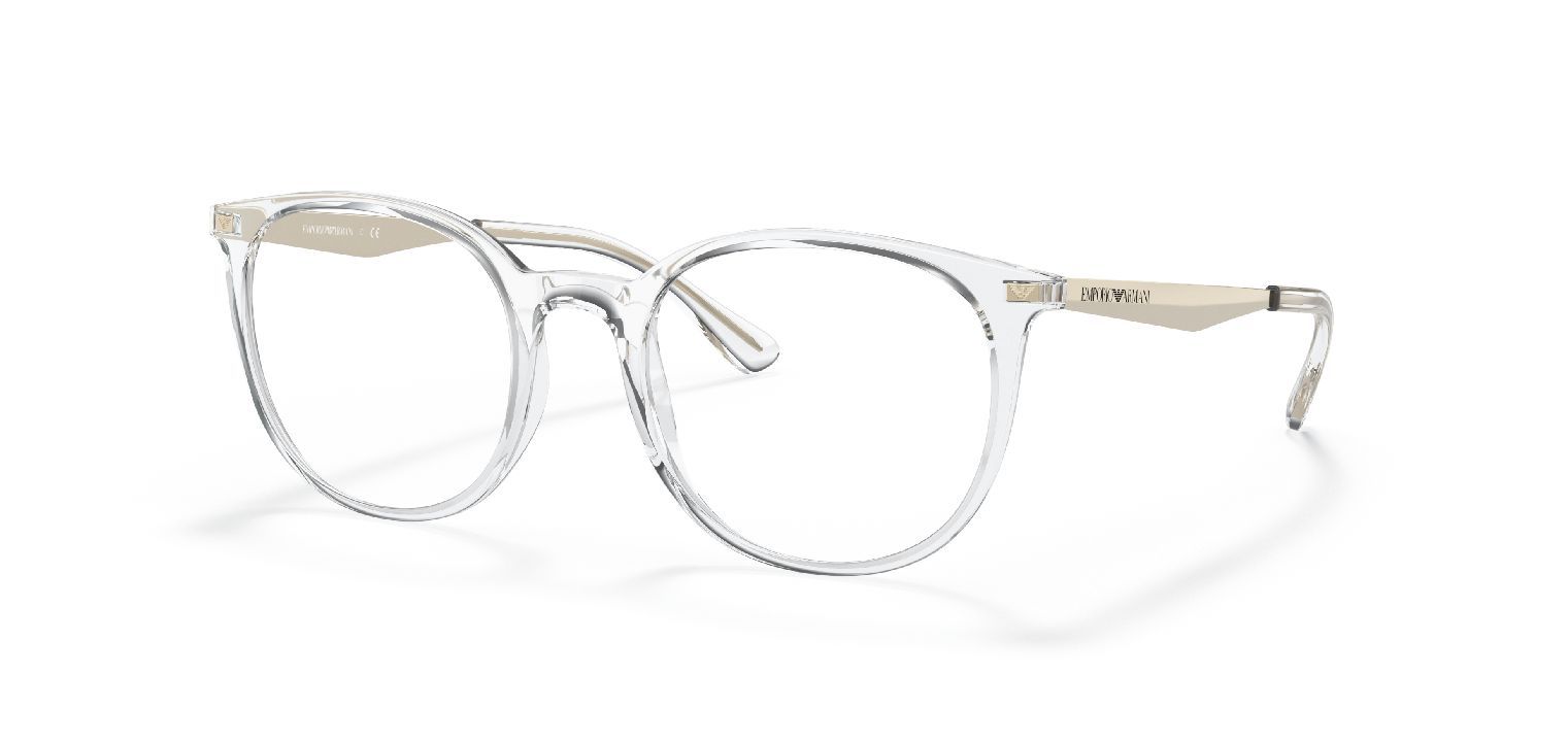 Emporio Armani Rund Brillen 0EA3168 Transparent für Dame