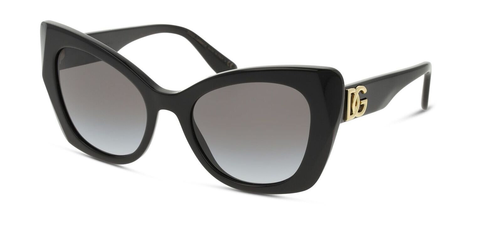 Lunettes de soleil Dolce & Gabbana Papillon 0DG4405 Noir pour Femme