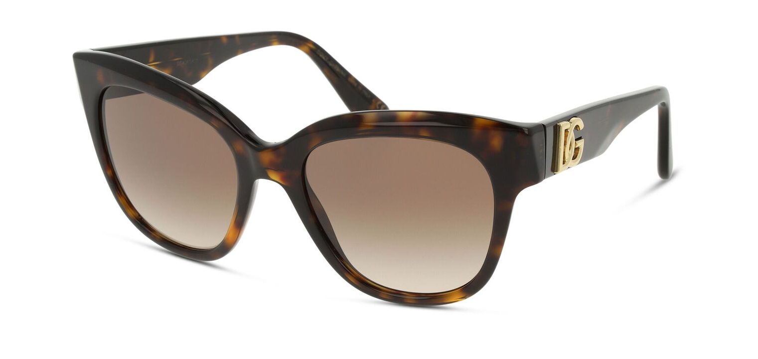 Lunettes de soleil Dolce & Gabbana Papillon 0DG4407 Ecaille pour Femme