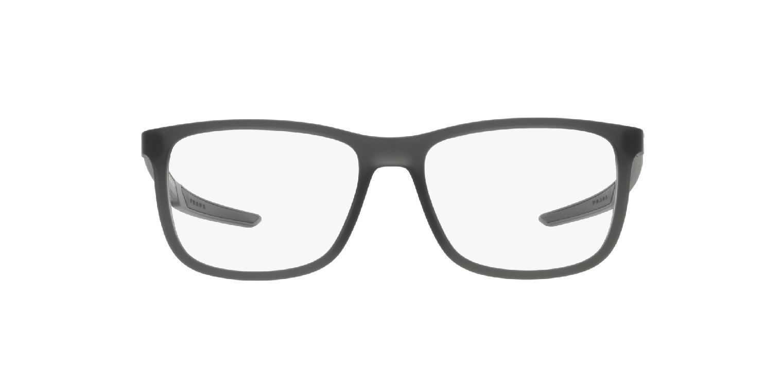 Prada Linea Rossa Rechteckig Brillen 0PS 07OV Schwarz für Herr