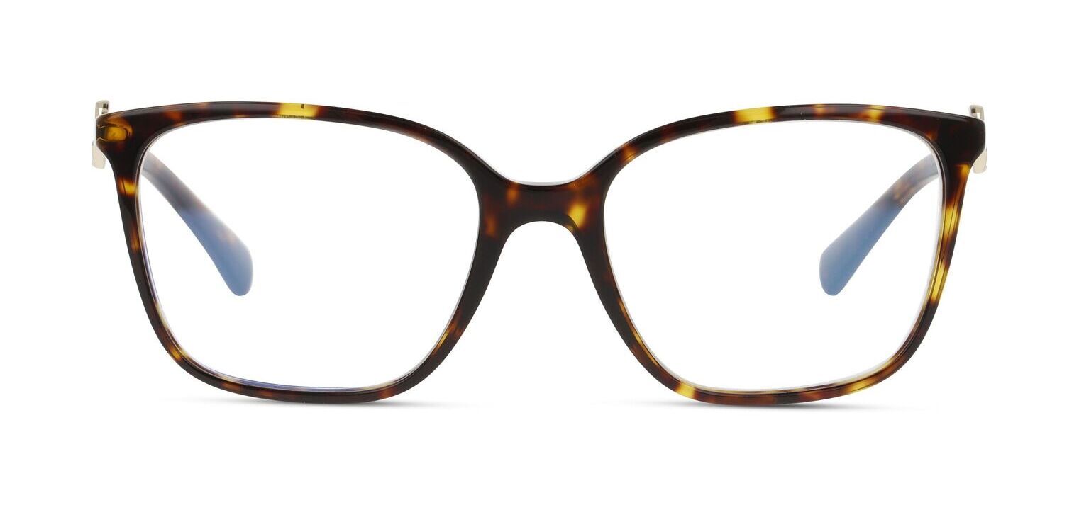 Bvlgari Rechteckig Brillen 0BV4197B Havana für Dame