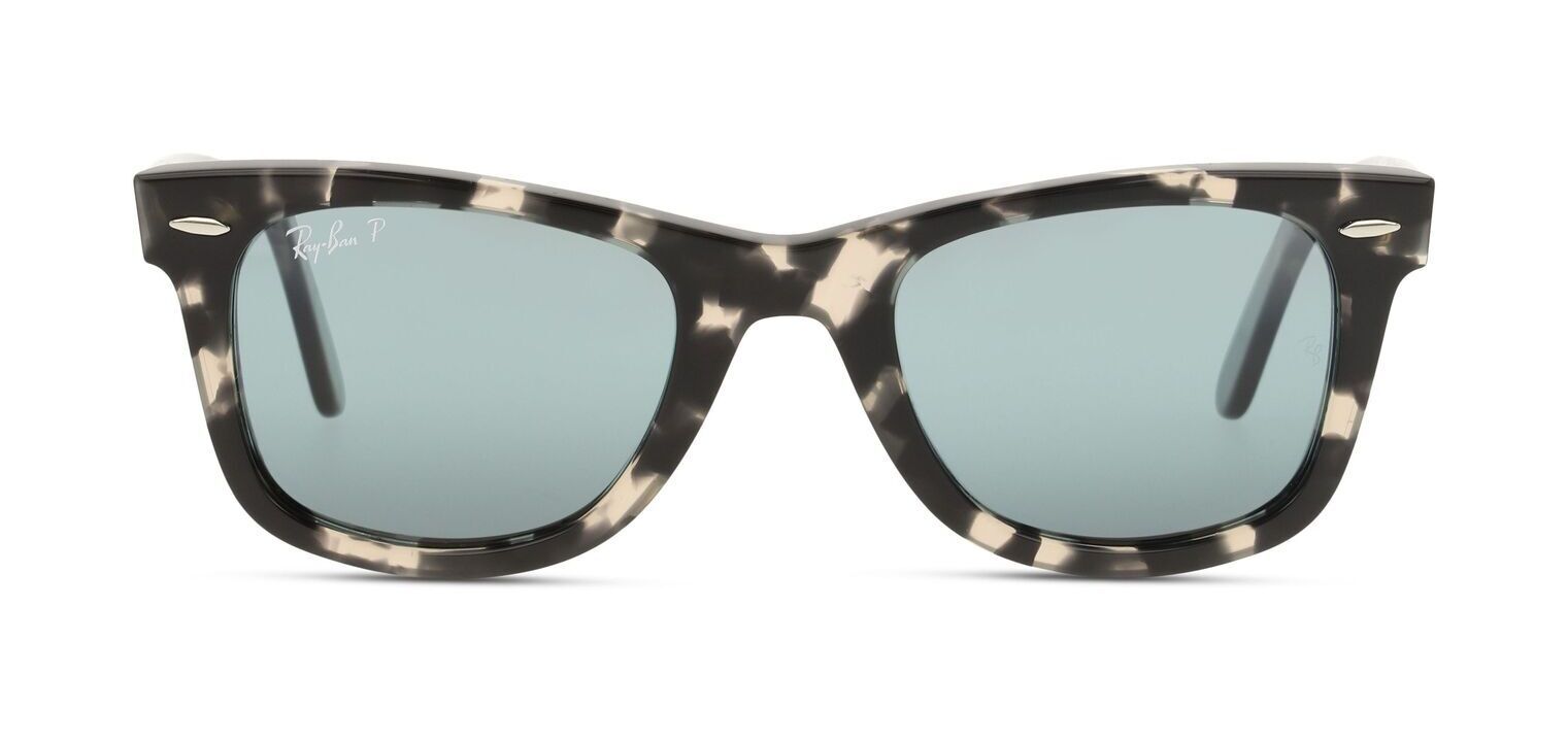 Ray-Ban Quadratisch Sonnenbrillen 0RB2140 Grau für Damen/Herren