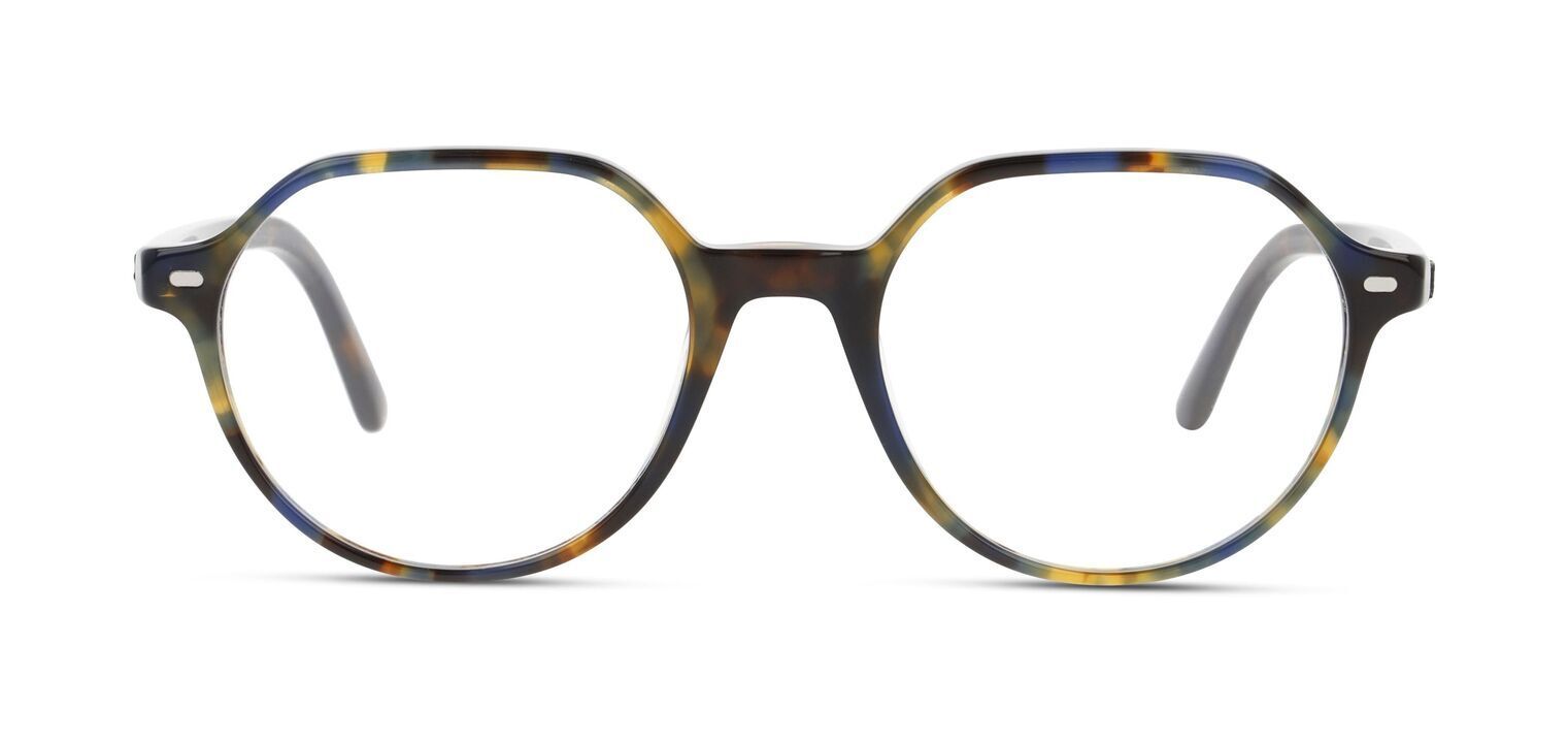 Lunettes de vue Ray-Ban Ronde 0RX5395 Havana pour Homme-Femme