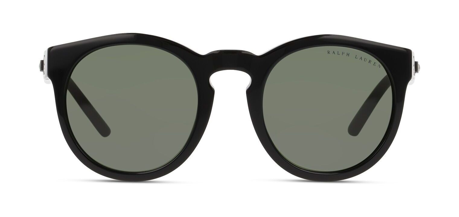 Ralph Lauren Rund Sonnenbrillen 0RL8204QU Schwarz für Herren