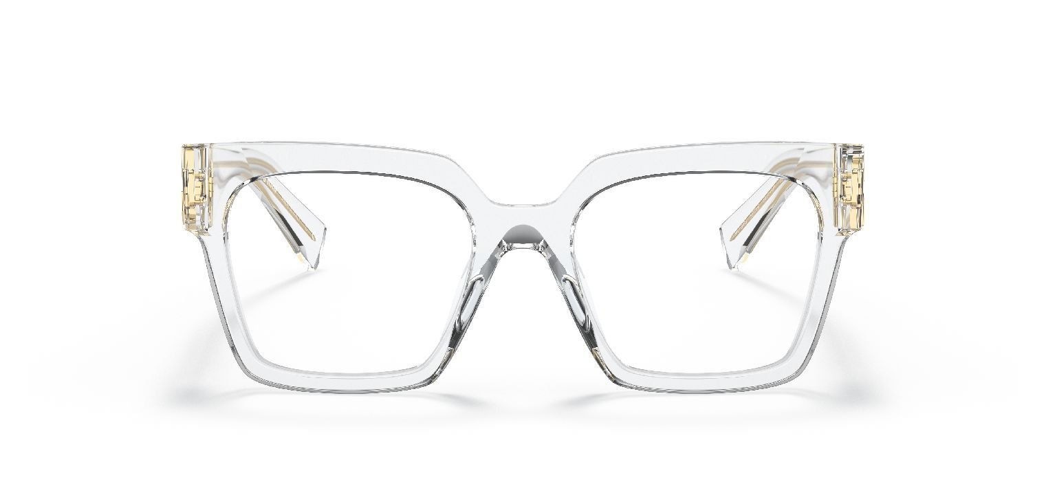 Miu Miu Rechteckig Brillen 0MU 04UV Transparent für Damen