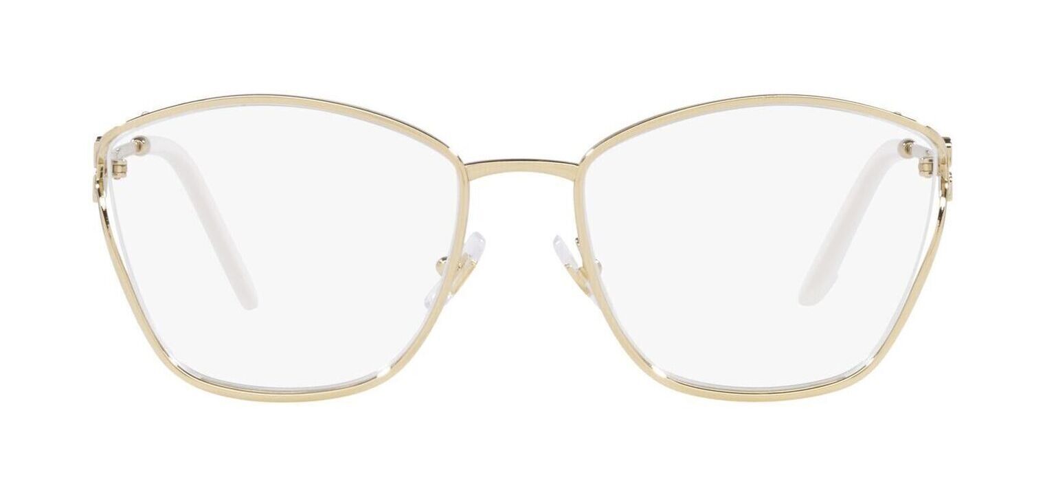 Miu Miu Schmetterling Brillen 0MU 53UV Gold für Dame