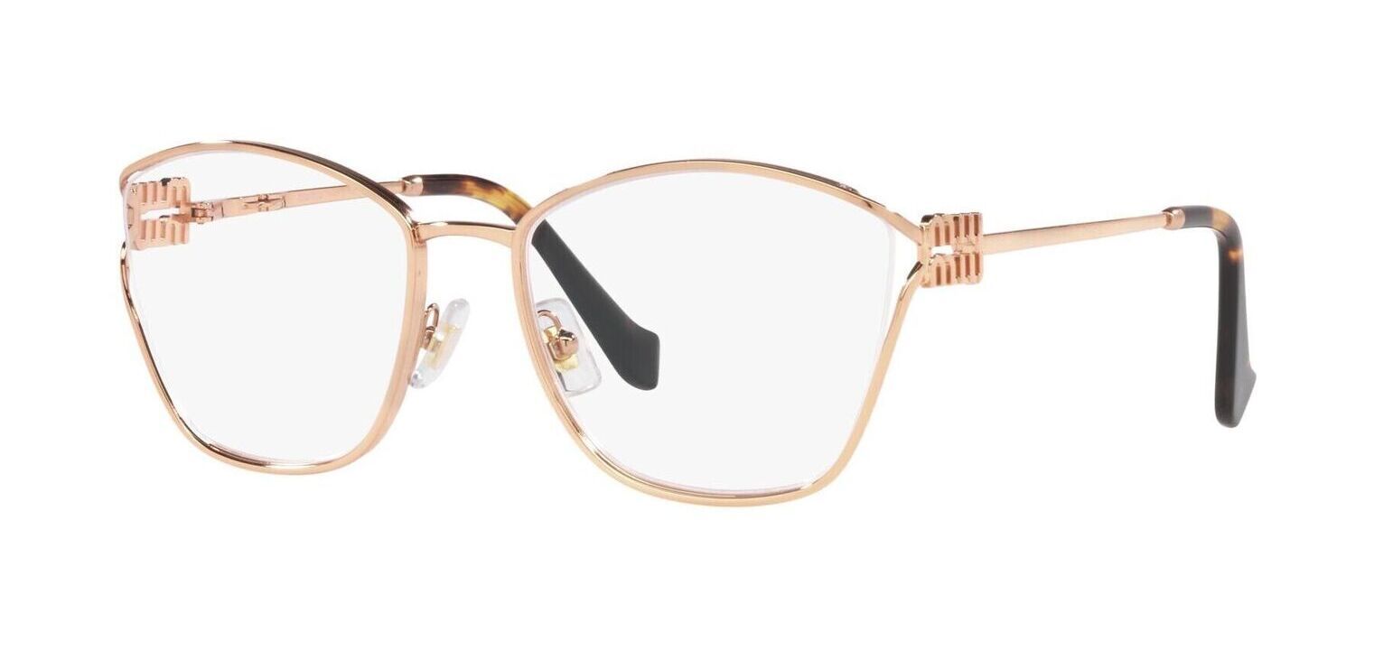 Miu Miu Schmetterling Brillen 0MU 53UV Rosa für Dame