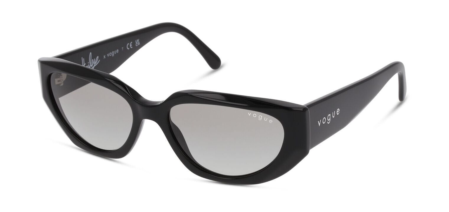 Vogue Schmetterling Sonnenbrillen 0VO5438S Schwarz für Damen