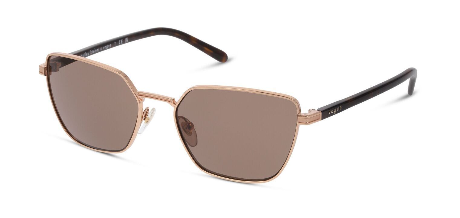 Vogue Rechteckig Sonnenbrillen 0VO4245S Gold für Damen