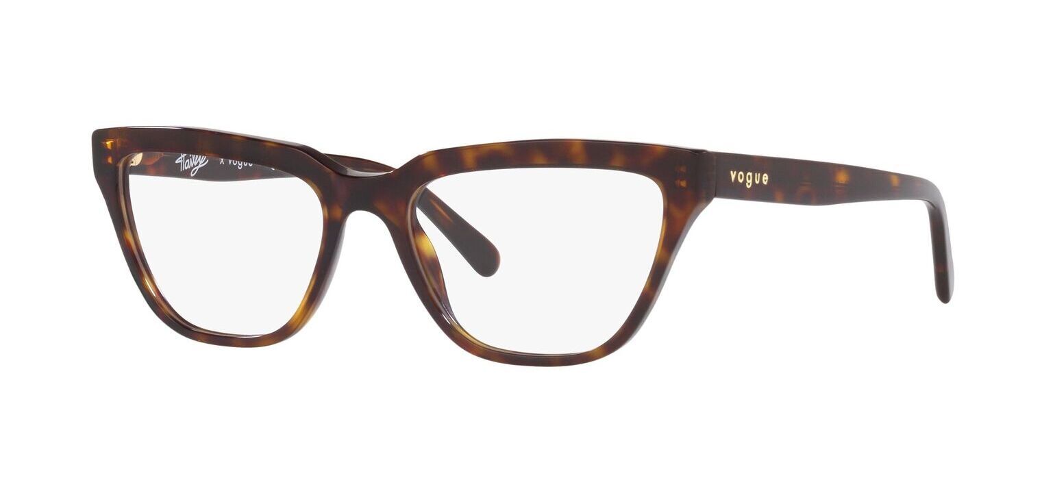 Vogue Rectangle Eyeglasses 0VO5443 Tortoise shell for Woman