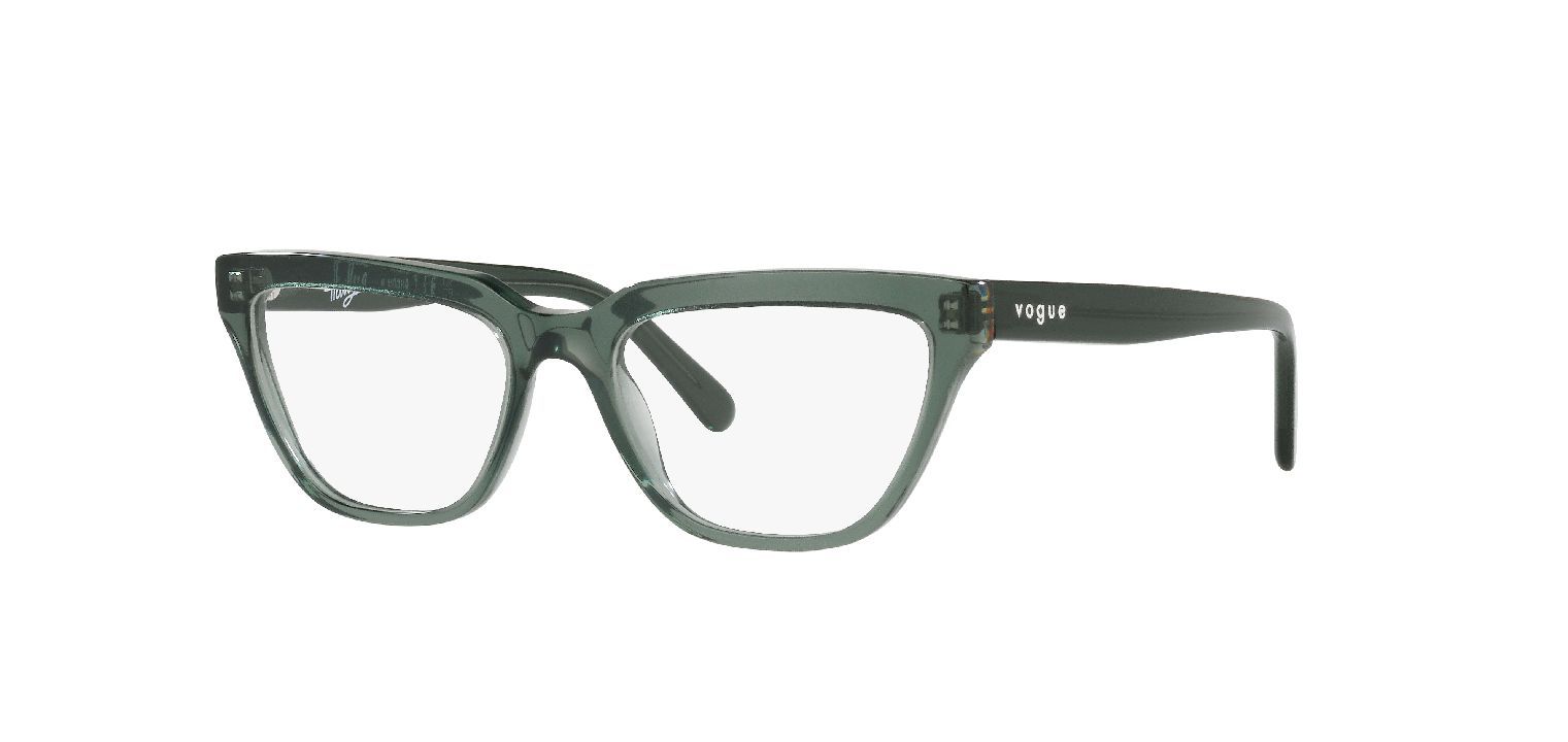 Vogue Rectangle Eyeglasses 0VO5443 Green for Woman