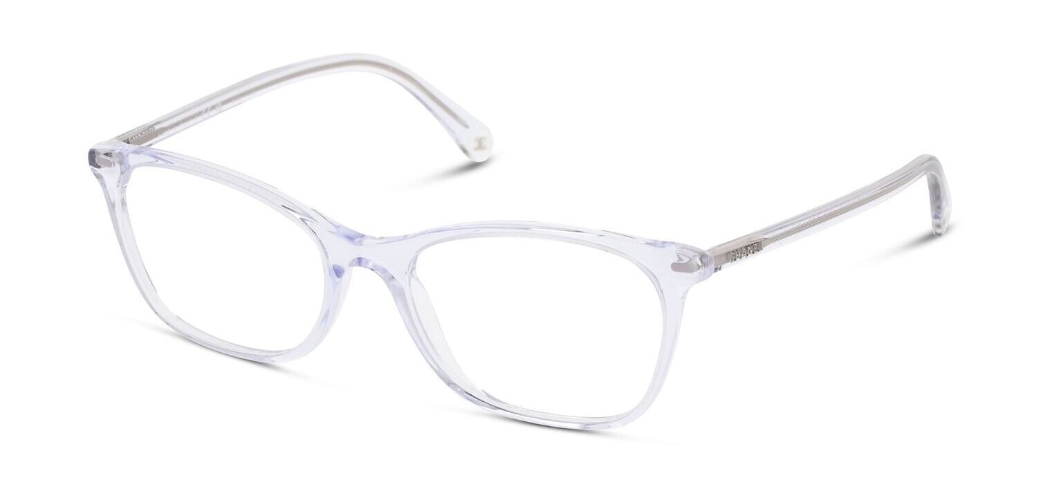 Chanel Rechteckig Brillen 0CH3414 Transparent für Dame