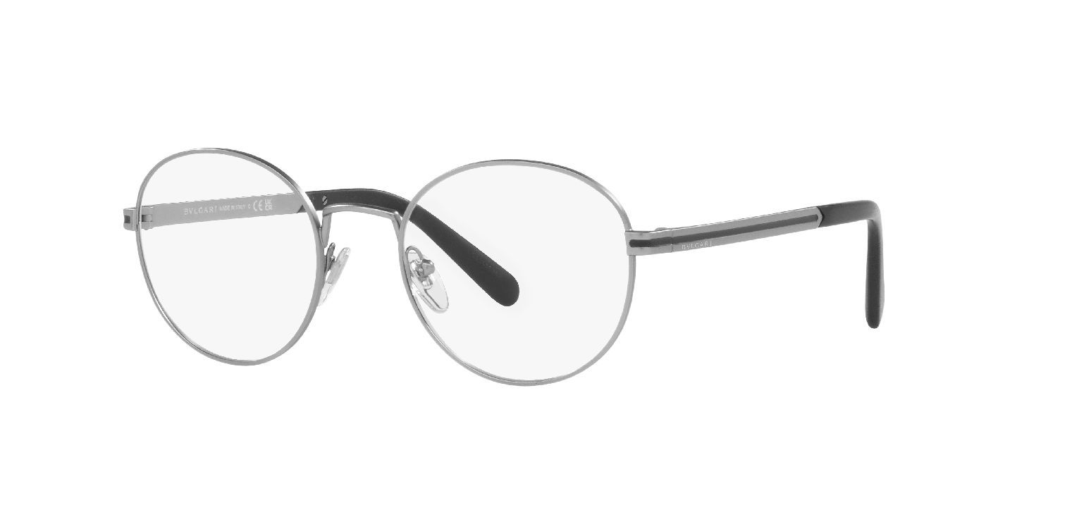 Bvlgari Rund Brillen 0BV1119 Grau für Herr