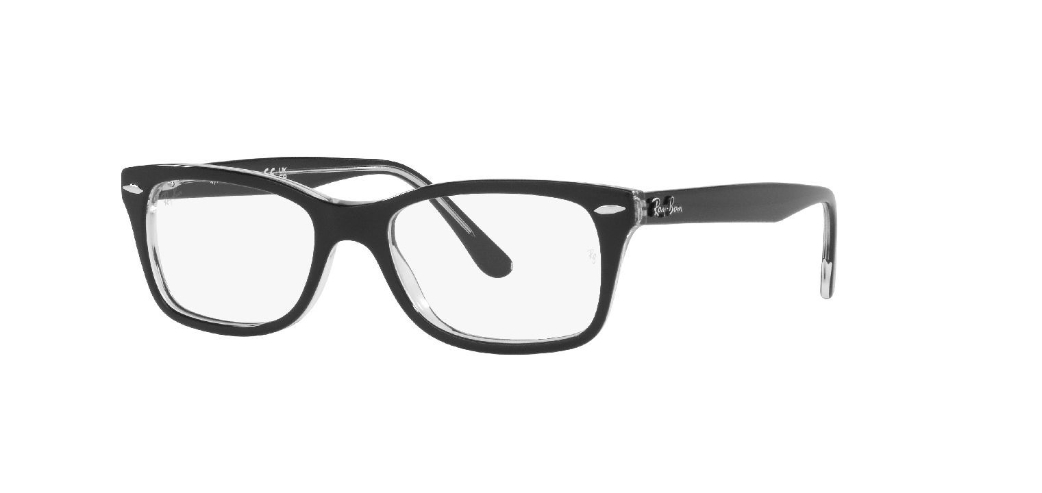 Lunettes de vue Ray-Ban Carré 0RX5428 Noir pour Homme-Femme